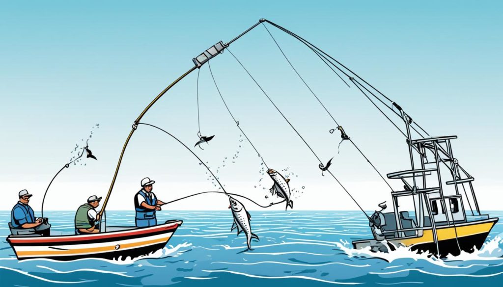 Three-Way Saltwater Fishing Rig