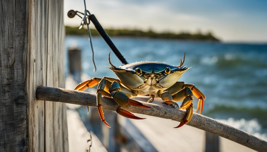 blue crab bait for fishing piers in Florida