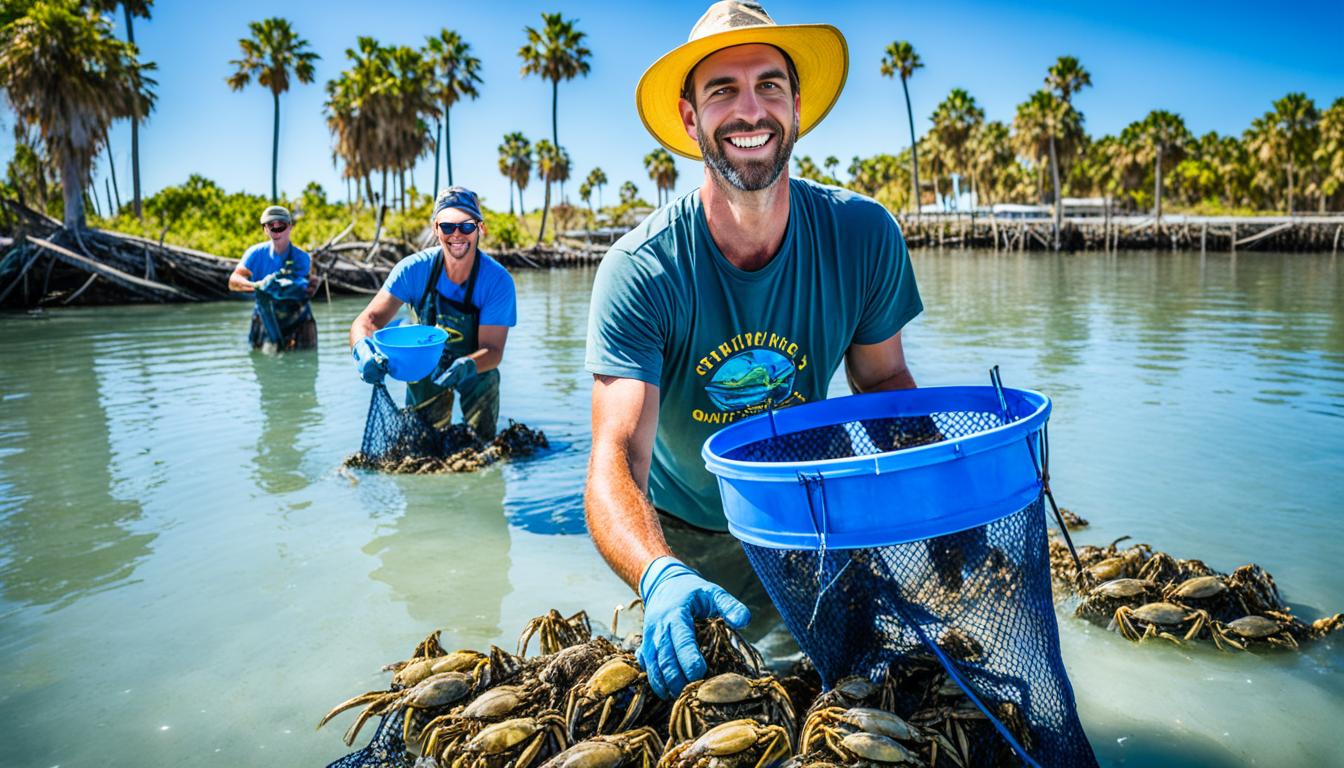 how to catch blue crabs in florida