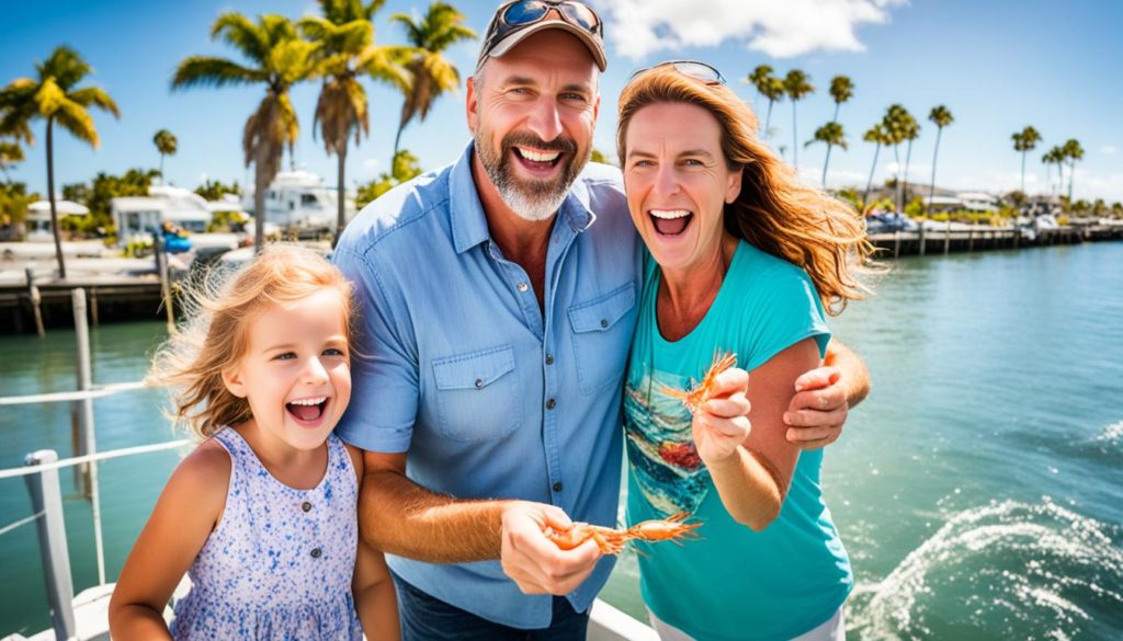 shrimping for families in Florida